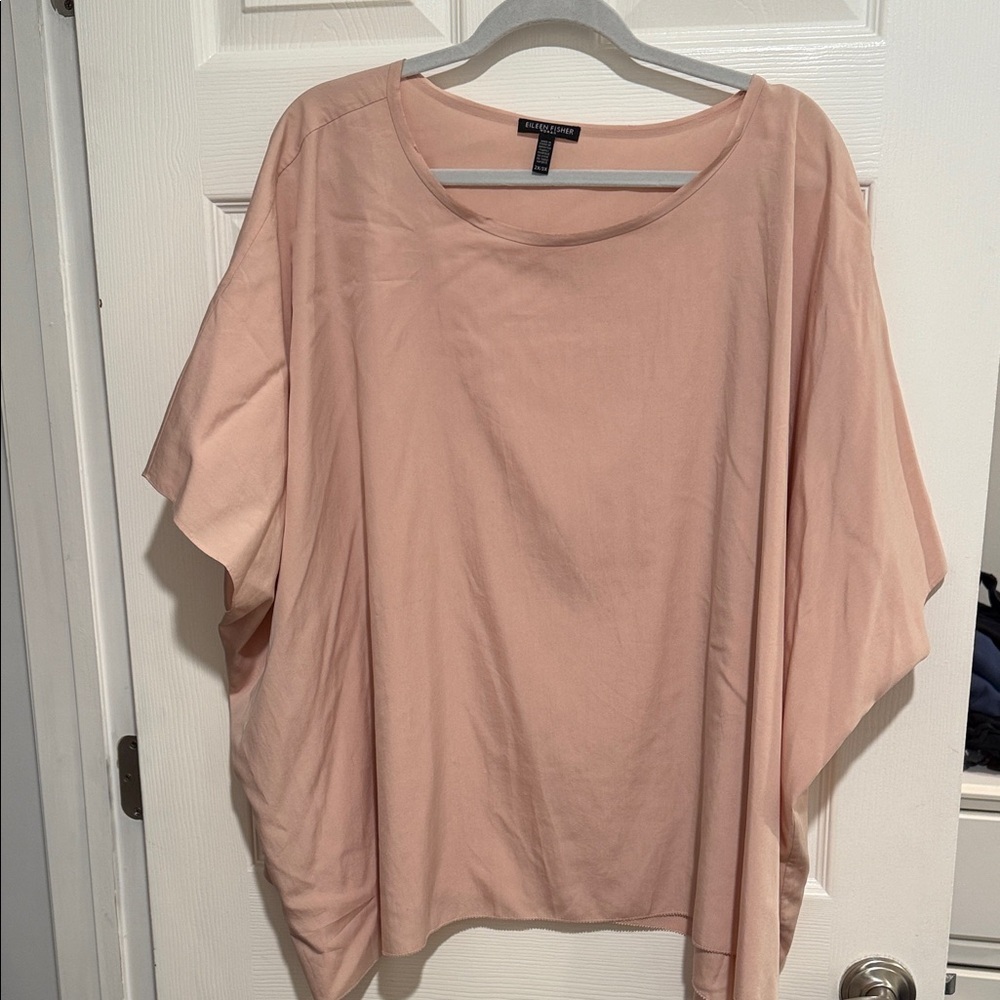 Eileen Fisher Pink Blouse